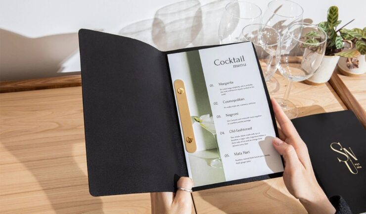 How to Match Menu Covers with Your Interior